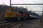 BNSF SD70MAC 9921 leads K041-26